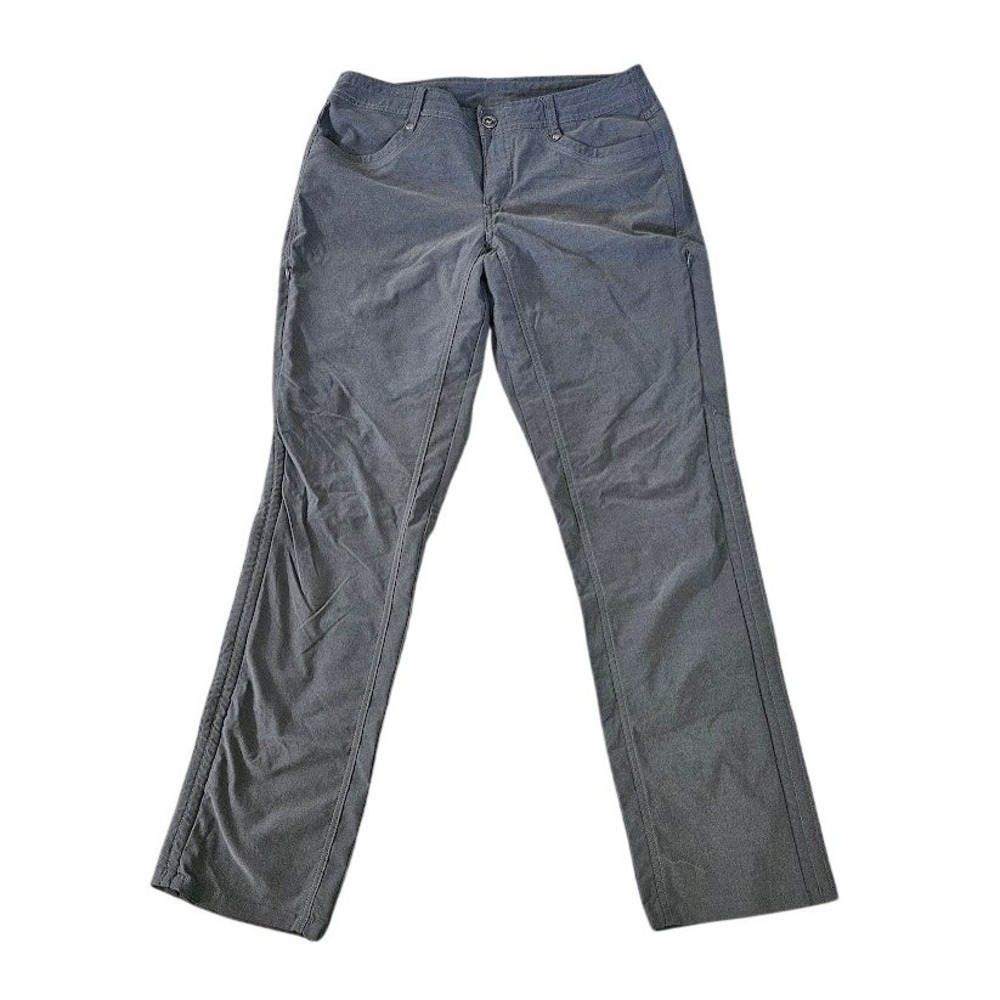 Kuhl Trekr Cargo Pants Women Size 6 Gray Hiking Outdoor Straight Leg Gorpcore